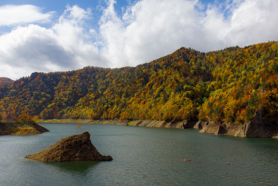 Hokkaido Autumn Guide Hoheikyo Dam