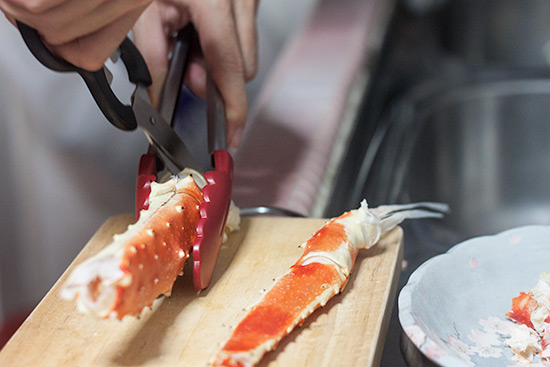 Steamed King Crab Legs