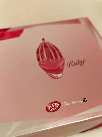 Kit Kat Chocolatory Sublime Ruby