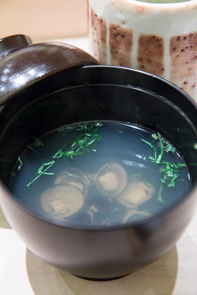 Shinji by Kanesaka Best Sushi in Singapore Clam Soup