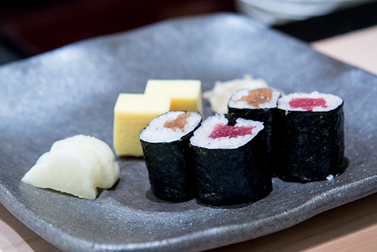 Shinji by Kanesaka Best Sushi in Singapore Maki and Tamagoyaki