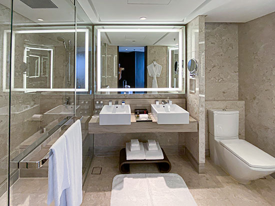 Singapore Marriott Tang Plaza Hotel Toilet