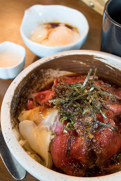 Tsukiji Fish Market Restaurant Singapore Roast Beef Donburi